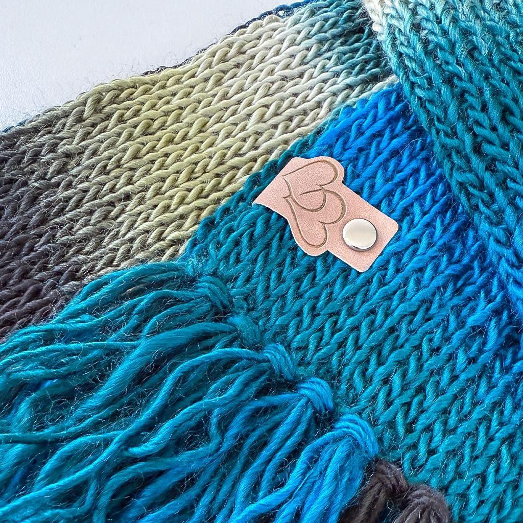 Beanie & scarf set, Deep Forest, photo 5
